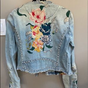 Studded Denim jacket